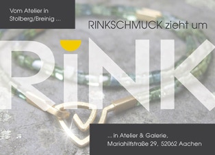 Ankündigung Rinkschmuck zieht um